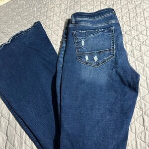 BKE Medium Blue Wide Leg Jeans